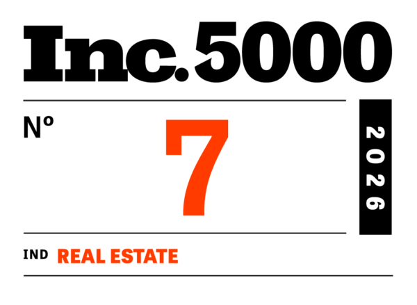 2026 Inc. 5000 No. 7 real estate ranking badge